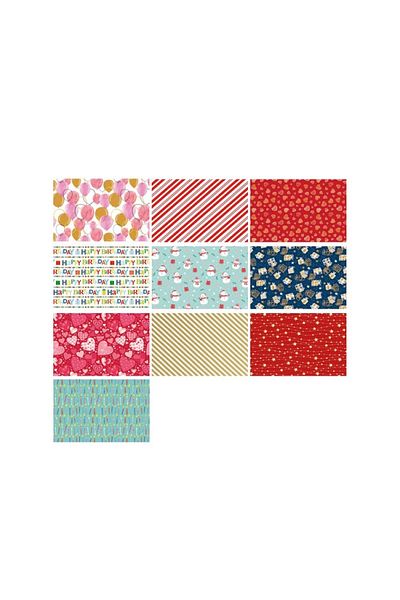 KESKİN COLOR 70X100 Chiseling Single Roll Gift Wrapping Paper -100348-99