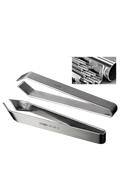 Tinky Winky ملقط الشيف المستقيم، ملقط الشيف الاحترافي لإزالة عظم السمك، ملقط ...