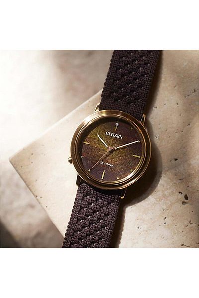 Citizen Em1003-48x Extra Wicker Cord Women's Watch