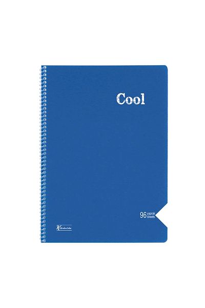 KESKİN COLOR Sharp Cool PP Covered - Spiral A4 96 YP Notebook