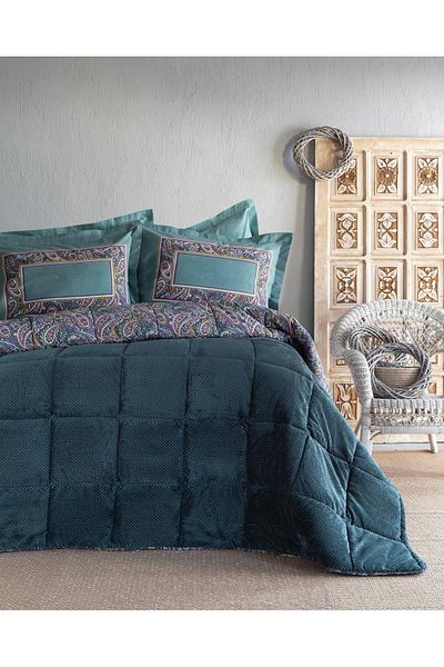 Apricitas HOME Set de dormit pentru o singură persoană Softly Harmony Green - Set de dormit