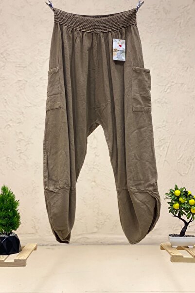 sahnemoda Pantaloni de in cu spate jos cu buzunare laterale