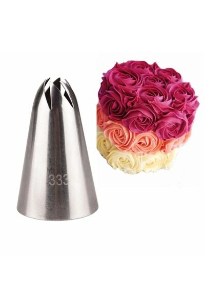 Genel Markalar Duy Gül Desenli Şanti Krema Duyu