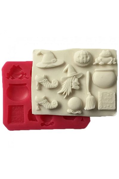 Tinky Winky Halloween Themed Silicone Mold