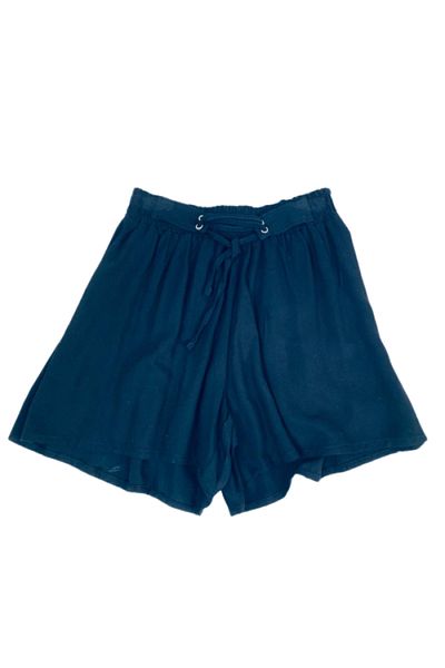 Çikoby Girl's Shorts Woven Lace-Up Black