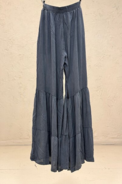 sahnemoda Штани з плісированими штанинами нижче коліна