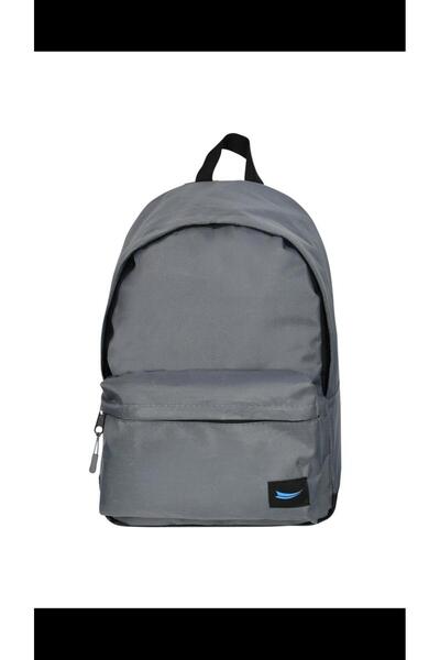 Generic Brand Unisex Sports Backpack - Waterproof, Gray Fabric