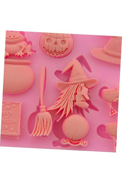 Tinky Winky Halloween Themed Silicone Mold