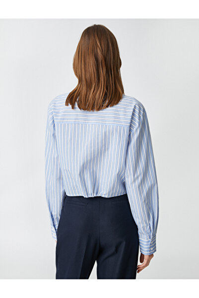 Koton Kapesní košile s elastickým detailem