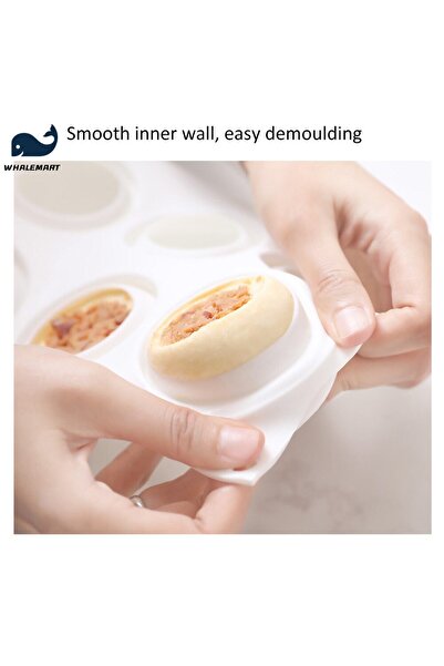 Genel Markalar Silikon Kek Pasta Sabun Ve Mum Kalıbı Küre Şekilli 8'li