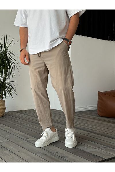 BYBASICMAN Stone Lycra Parachute Fabric Trousers Ke-5050