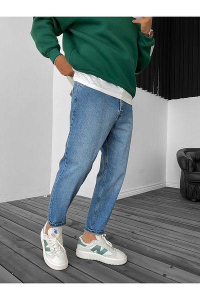 BYBASICMAN Antique Blue Boyfriend Jeans - Ke-202/278/398/02