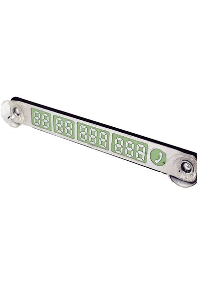 DMR Black Car Phone Number with Suction Cup