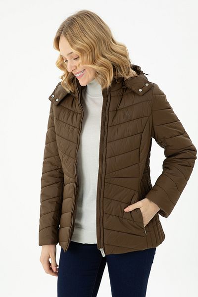 U.S. Polo Assn. Women's Coconut Coat 50269102 -Vr153