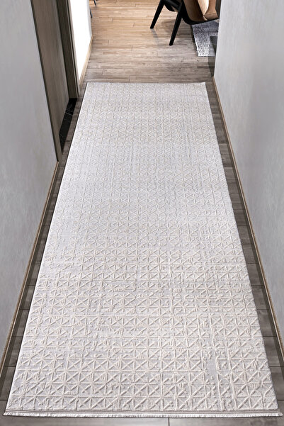 Konfor Halı Konfo Akrilik Modern 3457 Marrone Dokuma Yolluk Halı