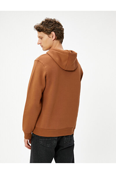 Koton Μακρυμάνικη κουκούλα Basic Sweat Hooded