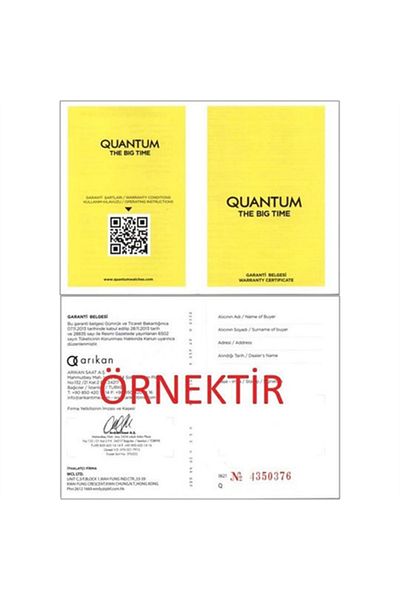 Quantum Hng997.068 Model Wristwatch
