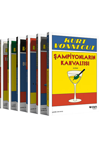Can Yayınları Kurt Vonnegut Seti (6 Kitap)