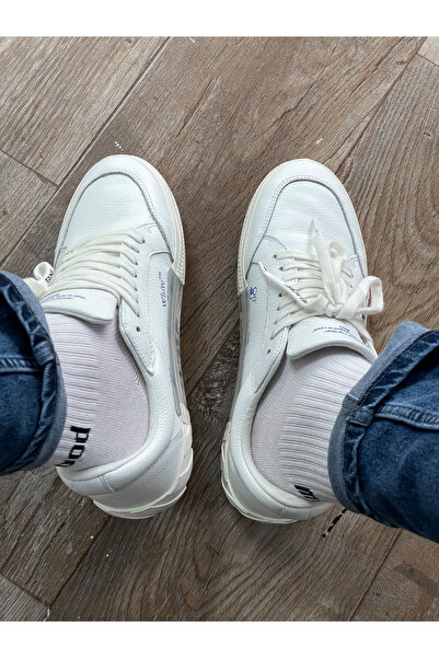 BYBASICMAN Λευκές κάλτσες STD Good Mood