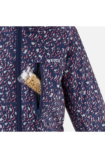 Decathlon Wedze Kids Ski Jumpsuit - Leopard Pattern - 100