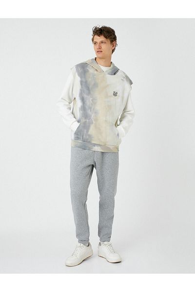 Koton Jogger Sweatpants with Lace Waist and Pocket Detail