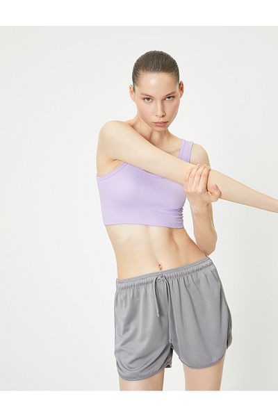 Koton Αθλητικό εσώρουχο με κορδόνι Slim Fit - Half Seamless and Capless