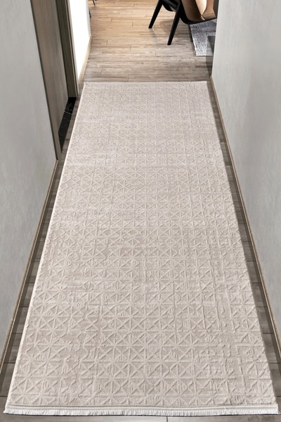 Konfor Halı Konfor Akrilik Modern 3456 Marrone Dokuma Yolluk Halı