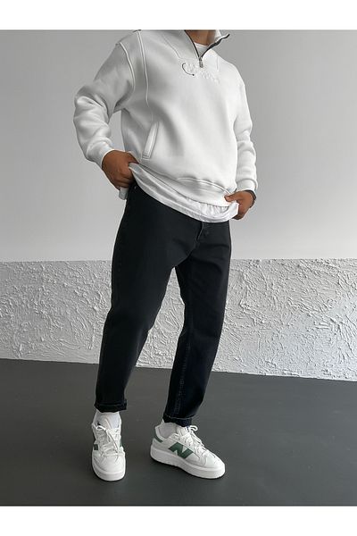 BYBASICMAN Boyfriend Black - Ke-189/377/324/468/305 Μοντέλο ύφασμα