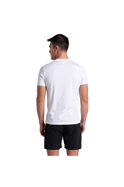 ARENA Tricou casual albastru pentru bărbați - bumbac solid 006390580