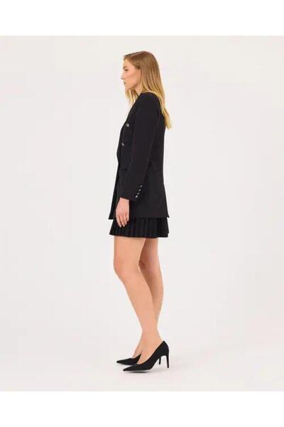 SEÇİL Fileto Cepli Klasik Blazer Ceket