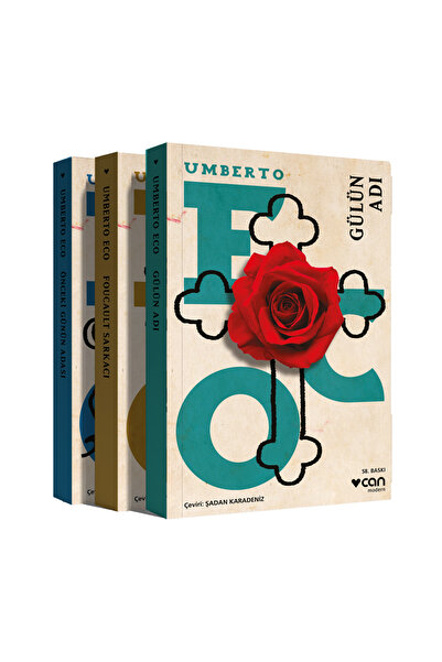 Can Yayınları Umberto Eco Seti 1 (3 Kitap)