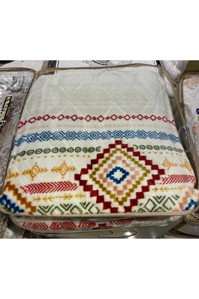 Sarar Çift Kişilik Etnico 4 Kg Battaniye - Renkli