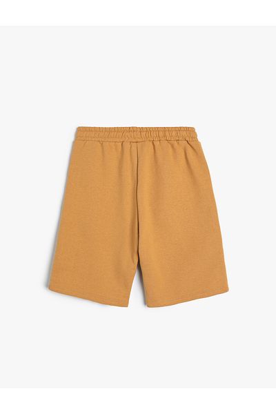 Koton Shorts Tie Waist Print Detailed Pocket