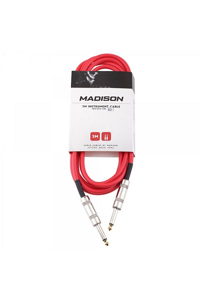Madison Gitar Kablosu 3 Metre- Kırmızı
