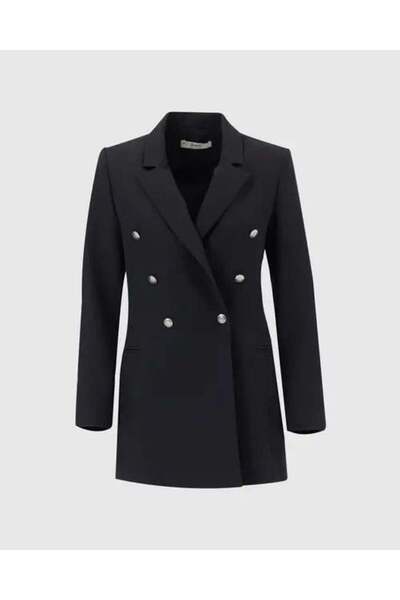 SEÇİL Fileto Cepli Klasik Blazer Ceket