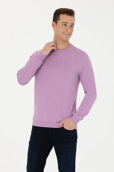 U.S. Polo Assn. Men's Lilac Basic Sweatshirt 50269402 -Vr034