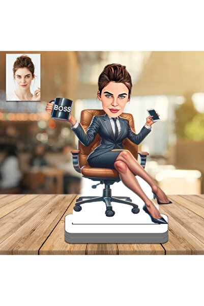 wonderlike Yönetici Müdür Ceo 3d Ahşap Biblo,sevgiliye Hediye,doğum Günü Hedi...