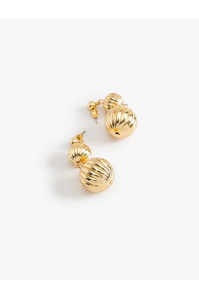 Koton Geometric Steel Mixed Earrings - Dangle