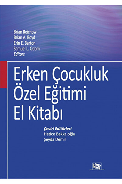 Anı Yayıncılık Erken Çocukluk Özel Eğitimi El Kitabı