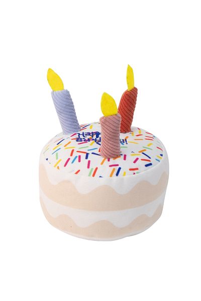 Eastland Singing Plush Birthday Cake Diameter 14 cm Hnzrn