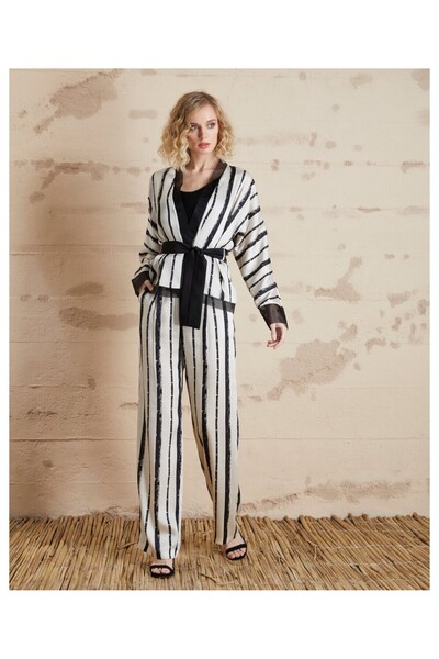 SERPİL Serpil Kadın Siyah Pantolon 32515