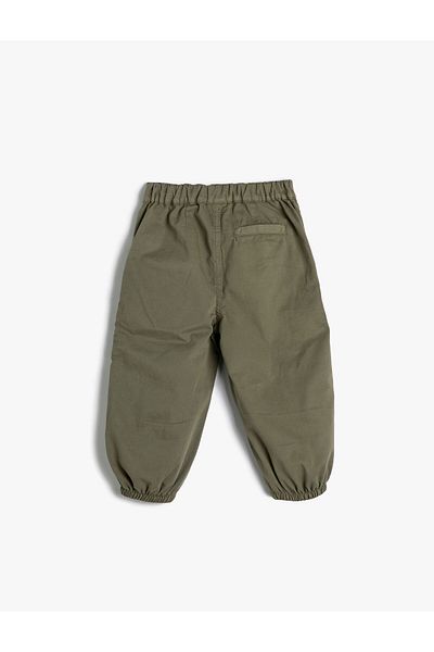 Koton Parachute Jeans Cotton Elastic Waist Pocket - Parachute Jean