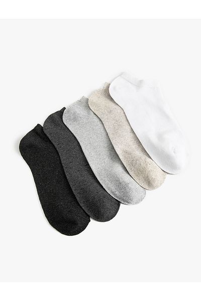 Koton Set of 5 Colorful Booties Socks