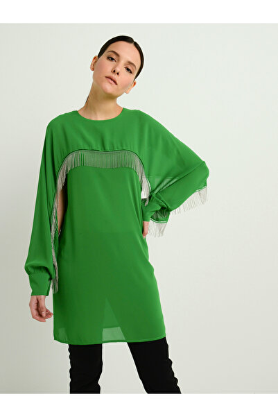 SERPİL Serpil Kadın Yeşil Tunik 27858