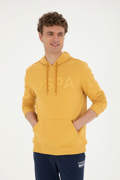U.S. Polo Assn. Men's Mustard Basic Sweatshirt 50269396 -Vr072