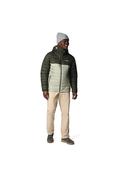 Columbia Powder Lite II Erkek Yeşil Outdoor Mont WO6272-348