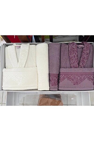 Fiesta Σετ μπουρνούζι Jacquard Cotton Family