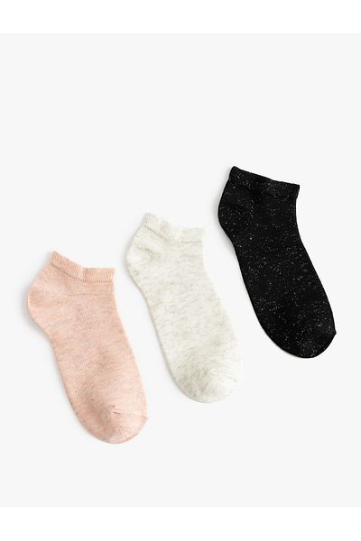 Koton Set de 3 șosete metalice - Multicolor
