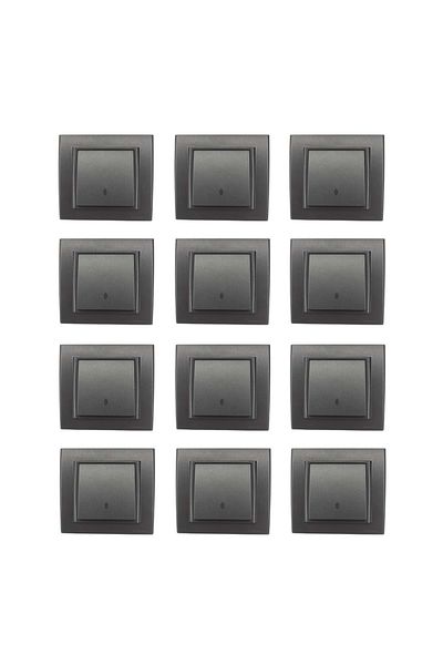 OVİVO Ovivo Vavien Switch + Frame Smoked 12 Pieces