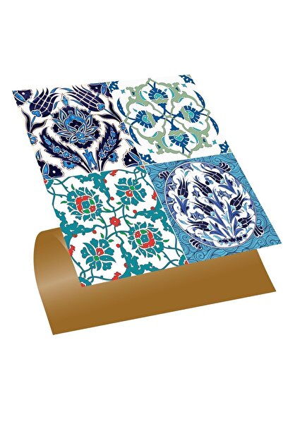 TİNK Kendinden Yapışkanlı Banyo Mutfak Kaplama Çini 010 Karma Desenli Pvc Kar...